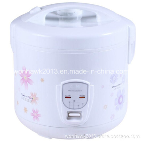 2.8L Deluxe Rice Cooker 1000 Power Flower Design